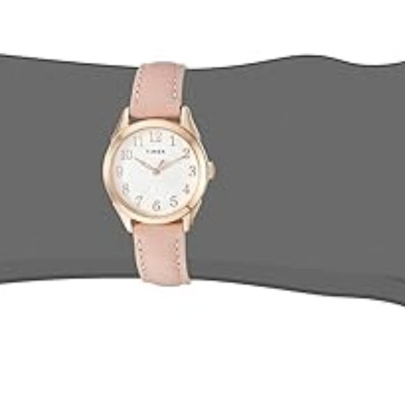 Timex Women\'s TW2T66500 Briarwood 28mm Pink/Rose Gold Genuine Leather Strap Watc main image 6